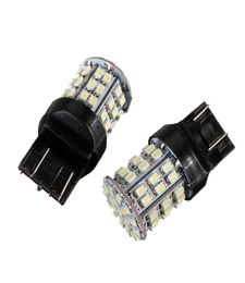 FEEDDO 2PCS blanc 12V T20 7443 64SMD 1206LED CAR AUTO TURNING SIGNAL DE TOULE