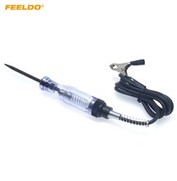 FEELDO circuito automotriz probador de voltaje Digital pluma de prueba de coche herramientas de diagnóstico fusibles prueba DC6V24V herramienta de prueba de coche 59825421817