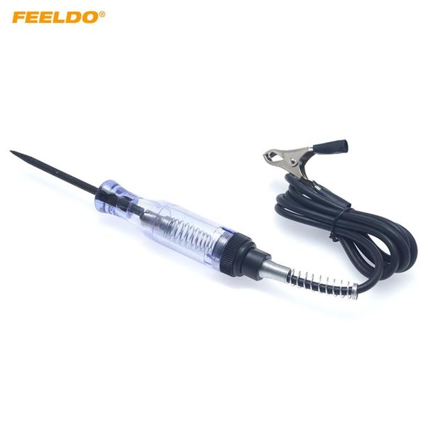 FEELDO Testeur de tension numérique de circuit automobile Stylo de test de voiture Outils de diagnostic Test de fusibles Outil de test de voiture DC6V-24V # 5982230s