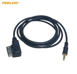 Feeldo Car Media AMI MMI Interfaz a 3.5 mm Audio Aux Adaptador MP3 para Audi Aux Wire Cable #62198984245