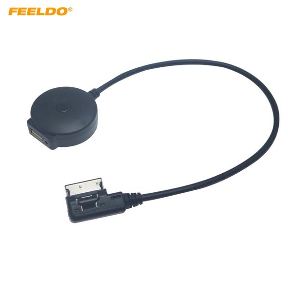 Feeldo Car Radio Media en adaptador de carga de cable USB MDI/AMI Bluetooth 4.0 para el cable de Audio Aux #62154046529 de Mercedes Audio Audio #62154046529