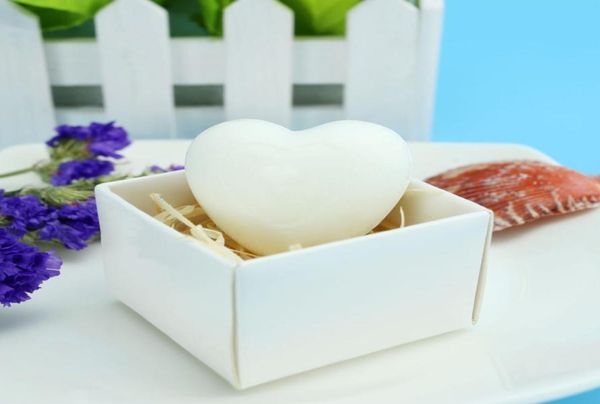 FEIS savon fait main personnalisé entier savon blanc en forme de coeur faveur de mariage cadeaux de mariage baby shower blanc amour style6426026