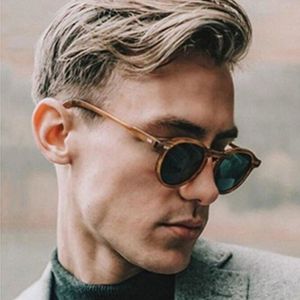 FEISHINI haute qualité nouveau plastique Anti Fatigue lunettes hommes marque petits cadres rond clair lunettes de soleil femmes polarisées UVA Vidrio