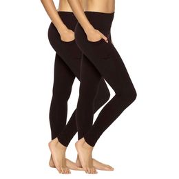 Felin |Legging de bolsillo atlético |Pantalones de yoga |Salón