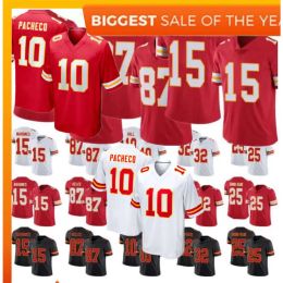 Felix Anudike-Uzomah Patrick Mahomes Travis Kelce Isiah Pacheco Trent McDuffie Nick Bolton Chris Jones Creed Humphrey Clyde Edwards-Helaire Rice voetbalshirt