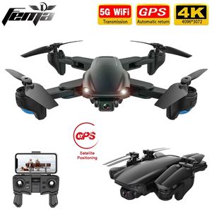 Donnez-drone GPS FEMA SG701 / SG701S avec la caméra 5G FPV 8K Dual HD pliable pliable Lu3max Quadcopter Dron 4K Professional 211027