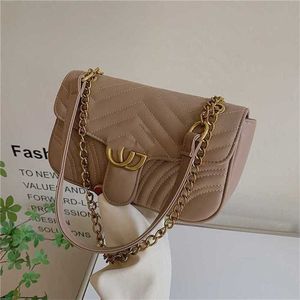 Dames 2024 Nieuwe Netwerk Rode Lingge Chain Bag Veelzijdige Crossbody Zacht Leer Eén Schouder Perzik Hart Flap Kleine Squarecode 70% korting op de online verkoop in de outlet