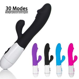 Vrouwelijke 30 Frequentie Seksspeeltjes Producten Siliconen Simulatie Vibrator G-punt Shock Stick Masturbatie Stimulator Volwassen Plezier 231129