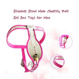Vrouwelijk verstelbaar model T roestvrijstalen vergrendeling premium kuisheidsapparaat riem met plug bdsm sexspeelt voor vrouwen