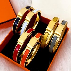 Pulsera de clic para mujer, pulsera con dijes de diseñador, joyería para mujer, hombre, trompeta, 8 mm de ancho, estilo casual preppy, clásico, 19 colores, selección de letras para mujer, pulsera de diseñador