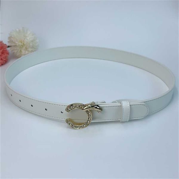 Femelle Diamond Buckle Luxury Designer Belt 3,0 cm Largeur Femme Jeans Robe Waistband Gold Silver Classic Cuir Cuir Belts Men 09S0