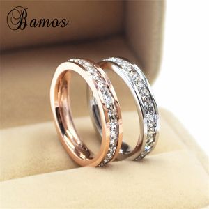 Anillo geométrico para niñas, anillo de oro rosa relleno, anillos de compromiso de boda de promesa para mujeres, los mejores regalos