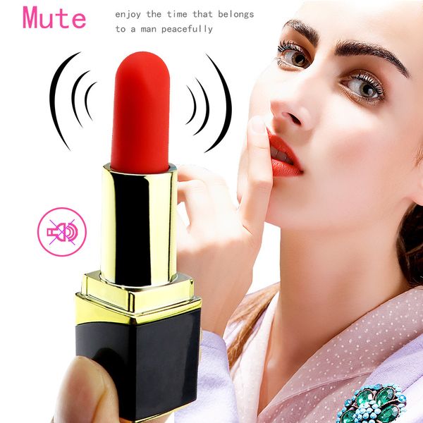 Vibrador de lápiz labial femenino, bala secreta, estimulador del clítoris, masaje del punto G, juguete sexy, productos para adultos