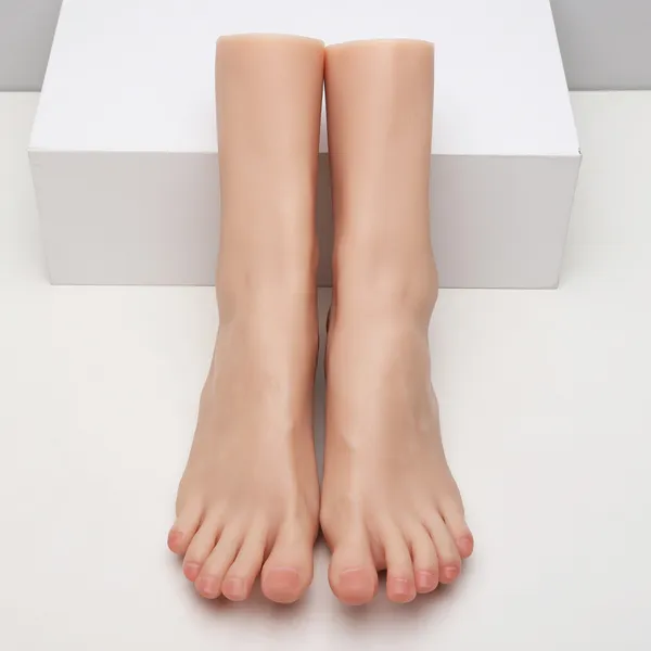 Modelo de pie de silicona líquida para mujer, accesorios de tiro sexys para adultos, fetiche de pies, simulación de pies artificiales, fetiche de juguete ZISHINE ZH3500
