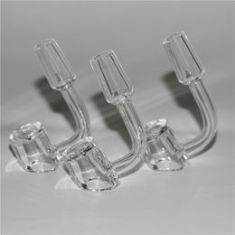 Vrouwelijke Mannelijke 10 14 18 mm Roken Quartz Nail 4mm Dik 100% Pure Domeless Bangers Glazen Bong waterpijp