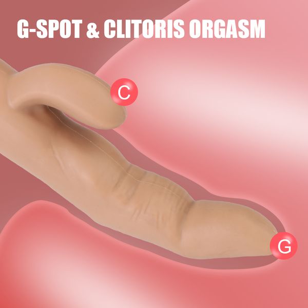 Masturbation féminine pour les femmes lesbiennes Vaginal Clitoris mamelon stimulateur G Spot masseur sexy jouets doigt vibrateur 5 vitesses