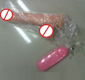 Vrouwelijke masturbatie TPR realistische dildoVibrerende roterende grote middelgrote kleine penis met zuignapGrote pik-dildo-vibratorSex T9803909