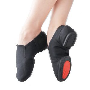 Zapatos de Salsa de corte bajo para mujer, zapatos de Salsa de corte bajo sin encaje, de goma suave y parte inferior de ante, elásticos, Proforma, Zapatos de Baile de Jazz, 240117