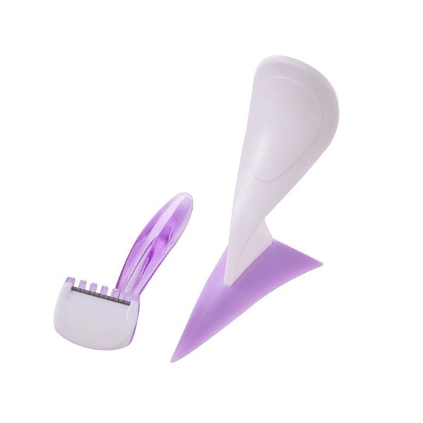 Épilateur pubien féminin modèle de rasage de cheveux outils d'élagage professionnels couteau Lady Secret Bikini pièces privées rasoir en plastique