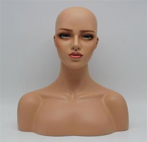 Tête de mannequin réaliste féminine pour perruque et affichage de bijoux238k294n8209639