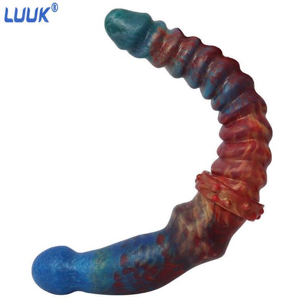 Luuk – jouets sexuels féminins, double tête, simulation d'anomalie du pénis, appareil de masturbation lesbienne, bâton de massage, produits pour adultes