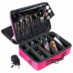vrouwelijke upgrade cosmetische tas hoogwaardige reisborstel make -up doos bolso mujer large profal beauty make -up case organisator Q2XH#