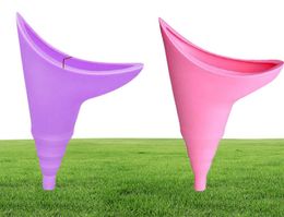 Appareil de miction Femme Supplies de toilette en silicone urinaire réutilisable permet aux femmes de faire pipi debout le compagnon idéal pour le camping4439495
