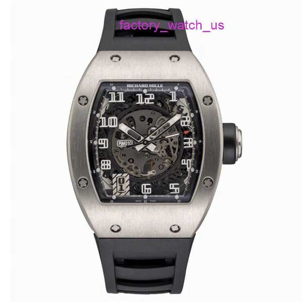 Reloj femenino Reloj RM Reloj de vestir RM010 Serie para hombres RM010 Aleación de titanio Moda masculina Deportes de ocio S Reloj de pulsera mecánico manual