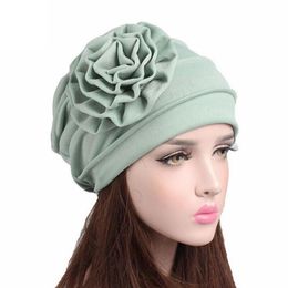 Femme hiver chapeau coton bonnet femmes pour automne femmes Cancer chimio chapeau bonnet écharpe Turban tête Wrap Cap Gorros # YL224q
