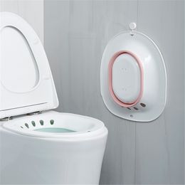 Bidé de plegado femenino Mujer Dispositivo de lavado vaginal Portable Portes Portes Free Bidets Butt Butt Sanitary para bebé