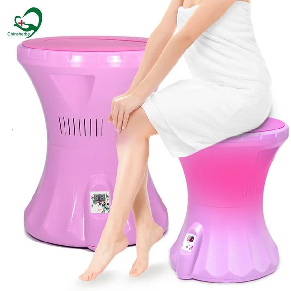 Higiene femenina 1 pieza Infrarrojo lejano Yoni Asiento de vapor Silla de vapor a base de hierbas para caderas Mujeres Cuidado de la salud SPA vaginal Ano Sentado Dispositivo de baño de humo 231009