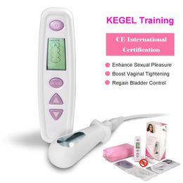 Hygiène féminine TENS EMS Exerciseur du plancher pelvien Stimulateur musculaire Entraîneur vaginal Kegel Femmes Améliorer l'incontinence Sensation intime Resserrer CE 230615