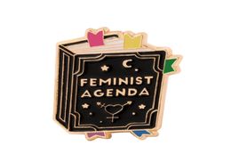 Agenda féministe livre de sort magique broche broches émail métal Badges épinglette broches vestes mode bijoux accessoires 8386632