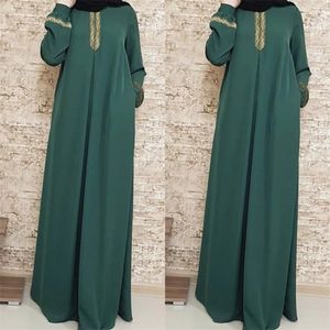 Femme Musulmane Ramadan Khimar Abaya Arabie saoudite Turquie Islam robe musulmane Vêtements de prière Robes africaines pour femmes Ka Robe 240423