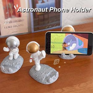 Femoro Cartoon Astronauten Mobiele Telefoon Stand IPad Pro Bureau Houder Thuis Bureau Decor Mobiele Telefoon Houder Accessoires L230619