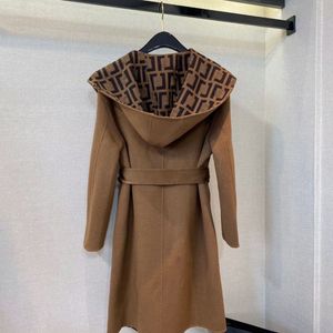 Fen DL femmes Trench manteaux concepteur laine manteau Parkas veste chaude mode coupe-vent classique vestes mince vêtements d'extérieur