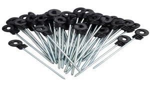 Schermen Trellis Gates 25 PCS Elektrische hekafstand isolatoren Plastic ring isolatoren lange schroef voor houten POST7445710