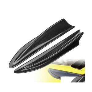 Fenders 2pcs Koolstofvezel zijde Fender Fin Vents ER -trim voor Subaru BRZ 86 GT86 Scion FRS Drop Delivery Mobile Motorcycles Parts CAR DHUVC