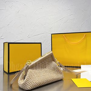 Sac Fendedigner Fendibags Raffias Designer Handbags Femmes Diagonal Sac mode luxe Simple grande capacité rétro tous correspondant 796