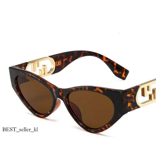 Lunettes de soleil des sacs de soleil Fendin Cat Eye Lunettes de soleil Toroise préférées Lunettes de soleil Entrepôt Fashion Eights Boutique 808