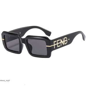 Fendisunglasses Designer zonnebrillen voor mannen en vrouwen Nieuwe mode Box Internet Celebrity zonnebril Letter FD bril Unisex met doos Fendin Sunglass 24ss 863