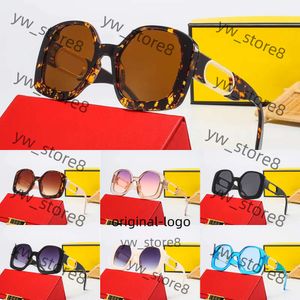 Fendisunglasses voor dames dame ontwerper luxe brief zonnebrillen vrouw heren bril bril mode klassieke casual retort f zonnebril 0bd4