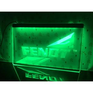 Fendt Tracteur 3D Sculpture LED Enseigne Au Néon pour Mur Unique Décor À La Maison pour Chambre 240223