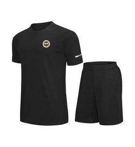 Fenerbahçe S.K. Survêtements de loisirs pour hommes et enfants, maillot à séchage rapide, combinaison à manches courtes, chemise de sport de plein air