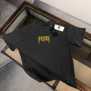 Fenjia – chemise de styliste pour hommes, T-shirt à manches courtes en pur coton, pour hommes, nouvelle marque tendance, vêtements pour adolescents, Fkyp, été 2024