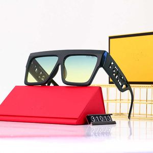 FENNew grande boîte lunettes de soleil classiques lunettes de soleil diffusion en direct lunettes de soleil pour hommes et femmesDouble F