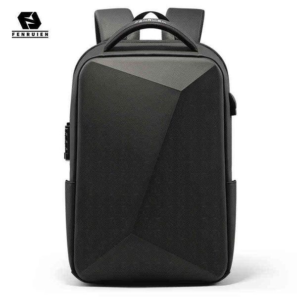 Fenruien marque sac à dos pour ordinateur portable antivol sacs à dos scolaires étanches USB charge hommes sac de voyage d'affaires sac à dos nouveau design J220620