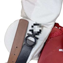 Ferra Belt Designer Gamo Top Quality Cintura Uomo Men's Classic 8-Line Buckle Men's Belt With Layer Cowhide Boutique Buddle Business Pantal