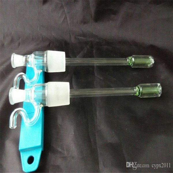 Accessoires pour bangs en verre à virole Brûleur à mazout unique Tuyaux en verre Tuyaux d'eau Rigs Fumer avec compte-gouttes