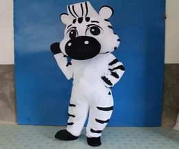 Robe du festival Belle Zebra Mascot Costumes Carnaval Hallowen Cadeaux Unisexe Adultes Fancy Party Games Tenue de vacances Célébration Car8746848